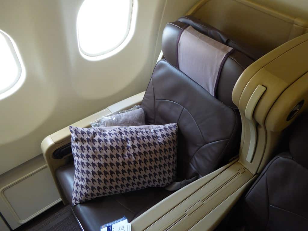 Singapore Airlines Business Class