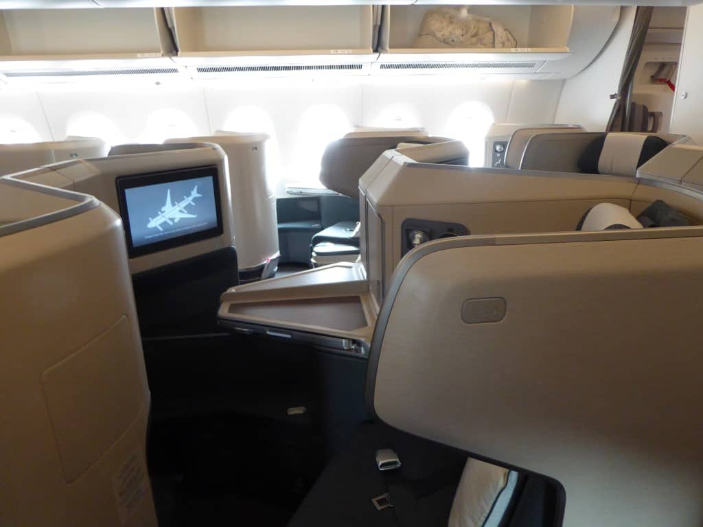 Cathay Pacific Business Class