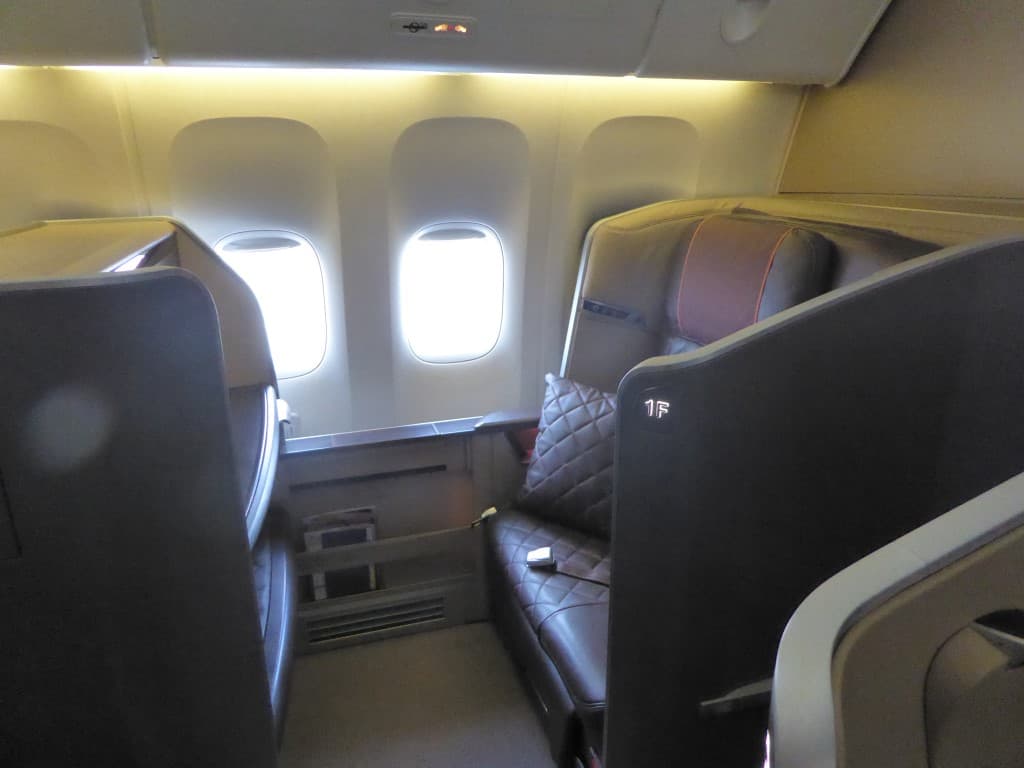 Singapore Airlines First Class
