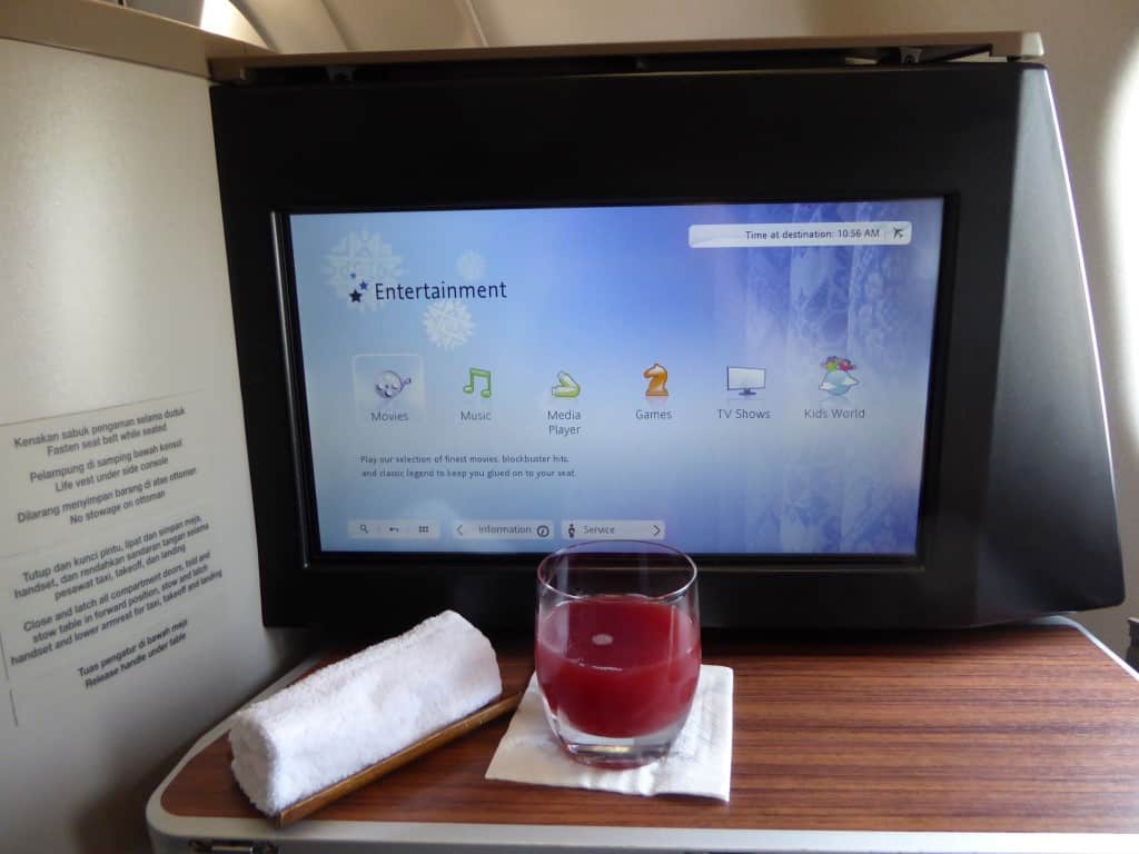 Garuda Indonesia Business Class