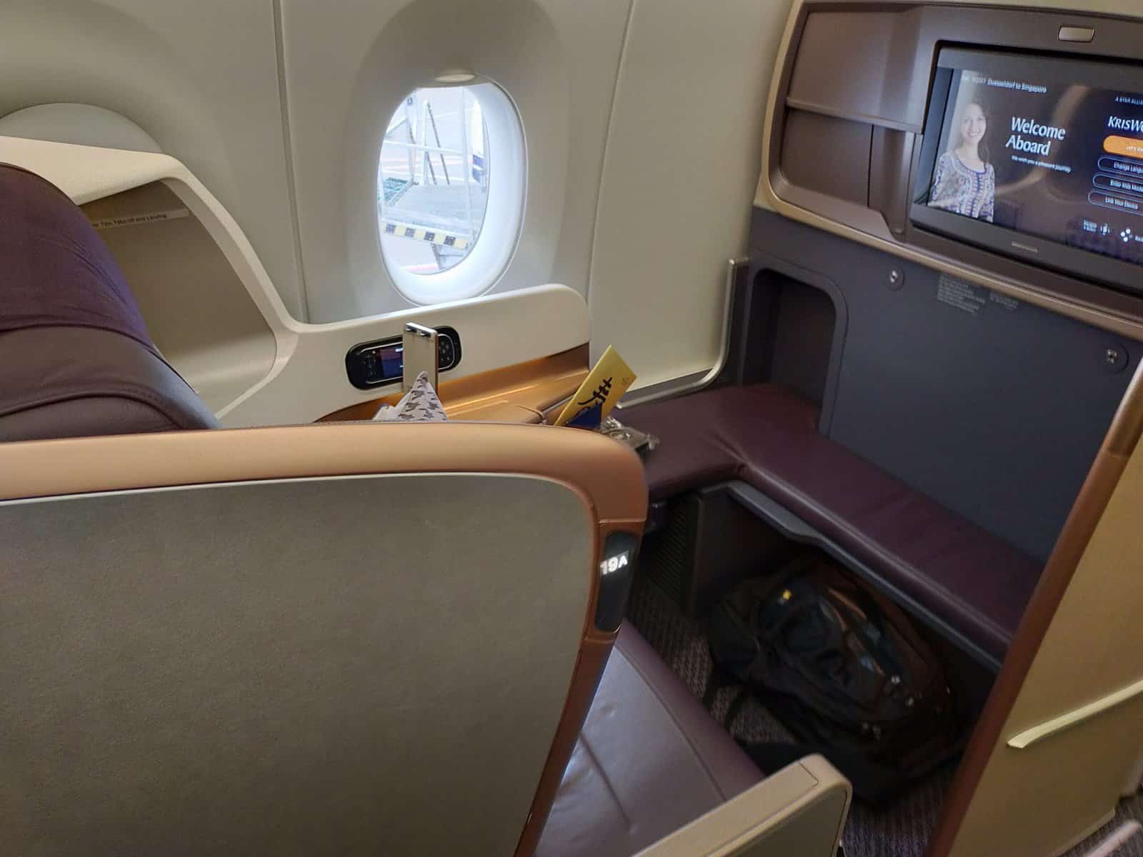 Singapore Airlines A350 Business Class