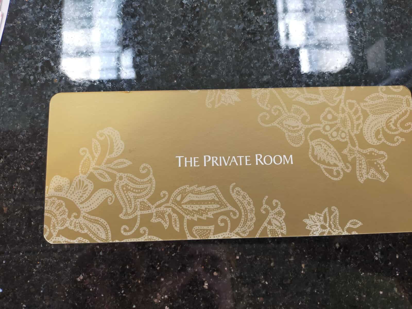 The Private Room