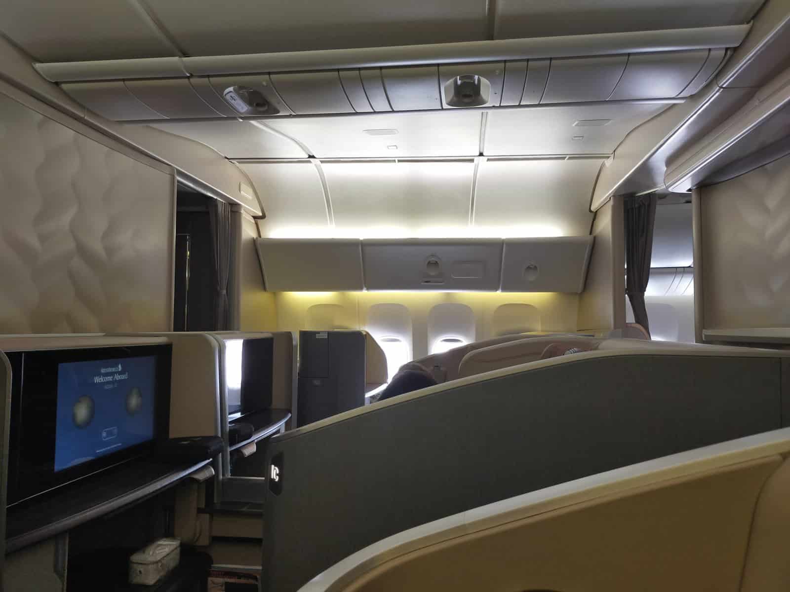 Singapore Airlines First Class