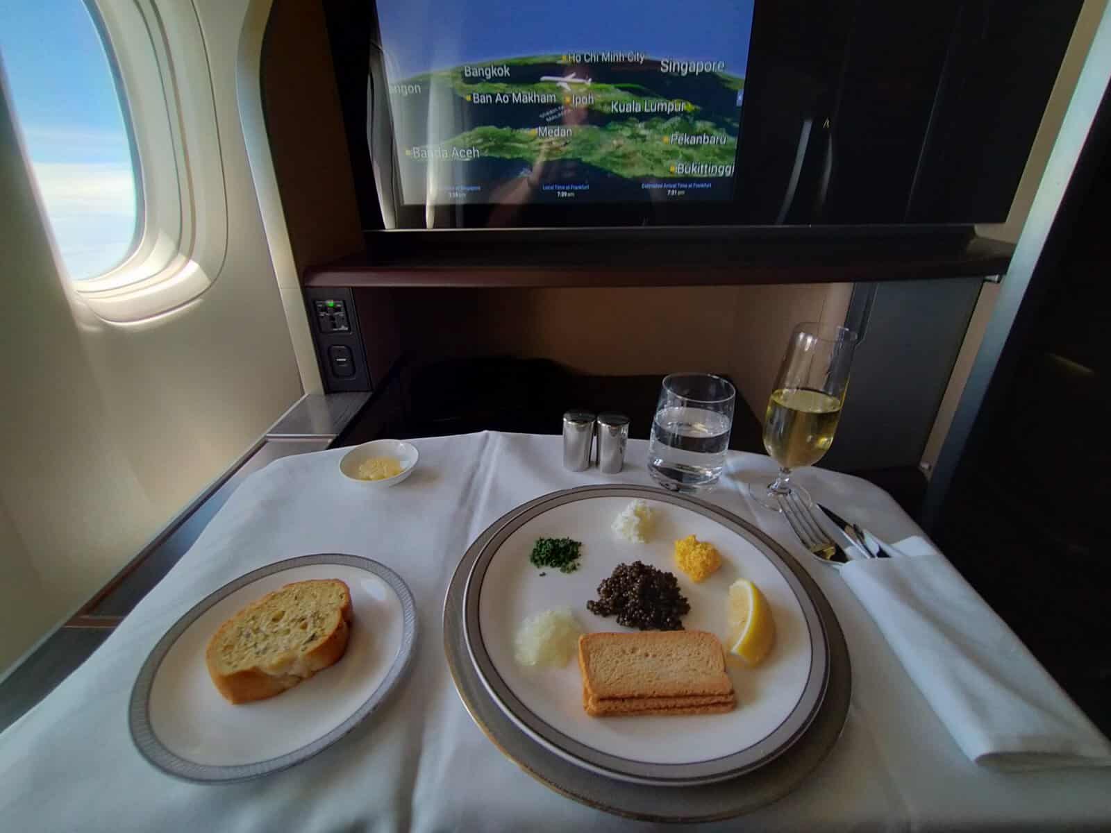 Singapore Airlines First Class