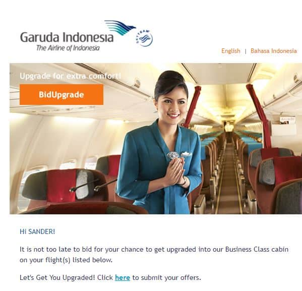 Business Class kopen