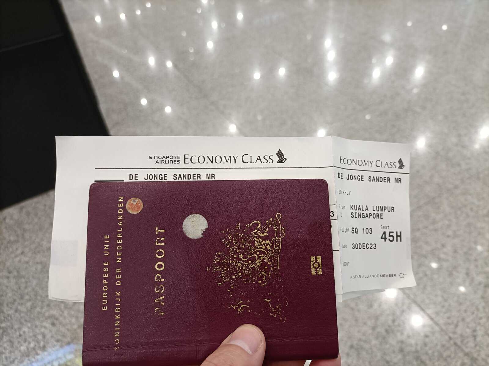 Singapore Airlines Economy