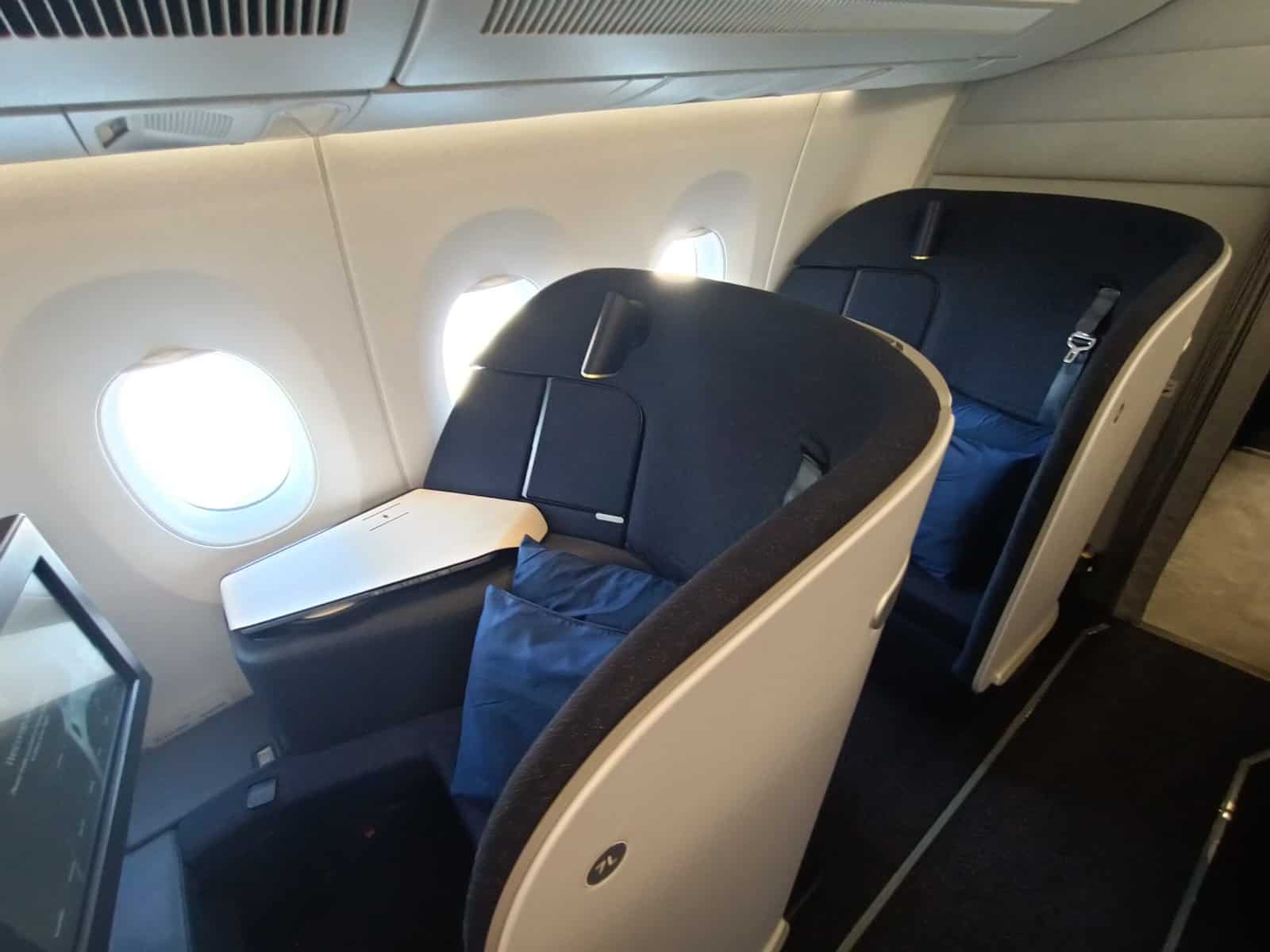 Business Class naar Doha