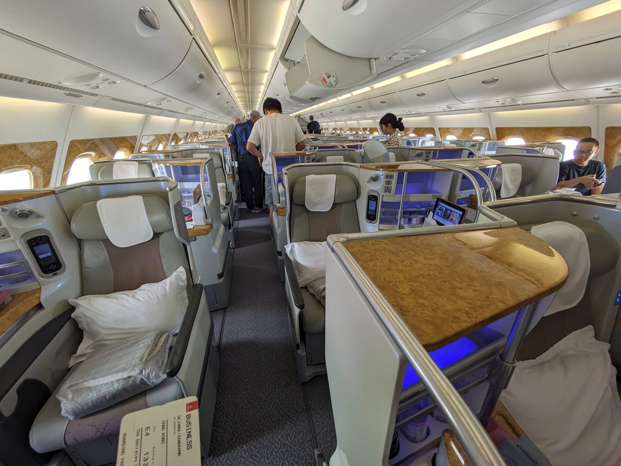 Emirates A380 Business Class