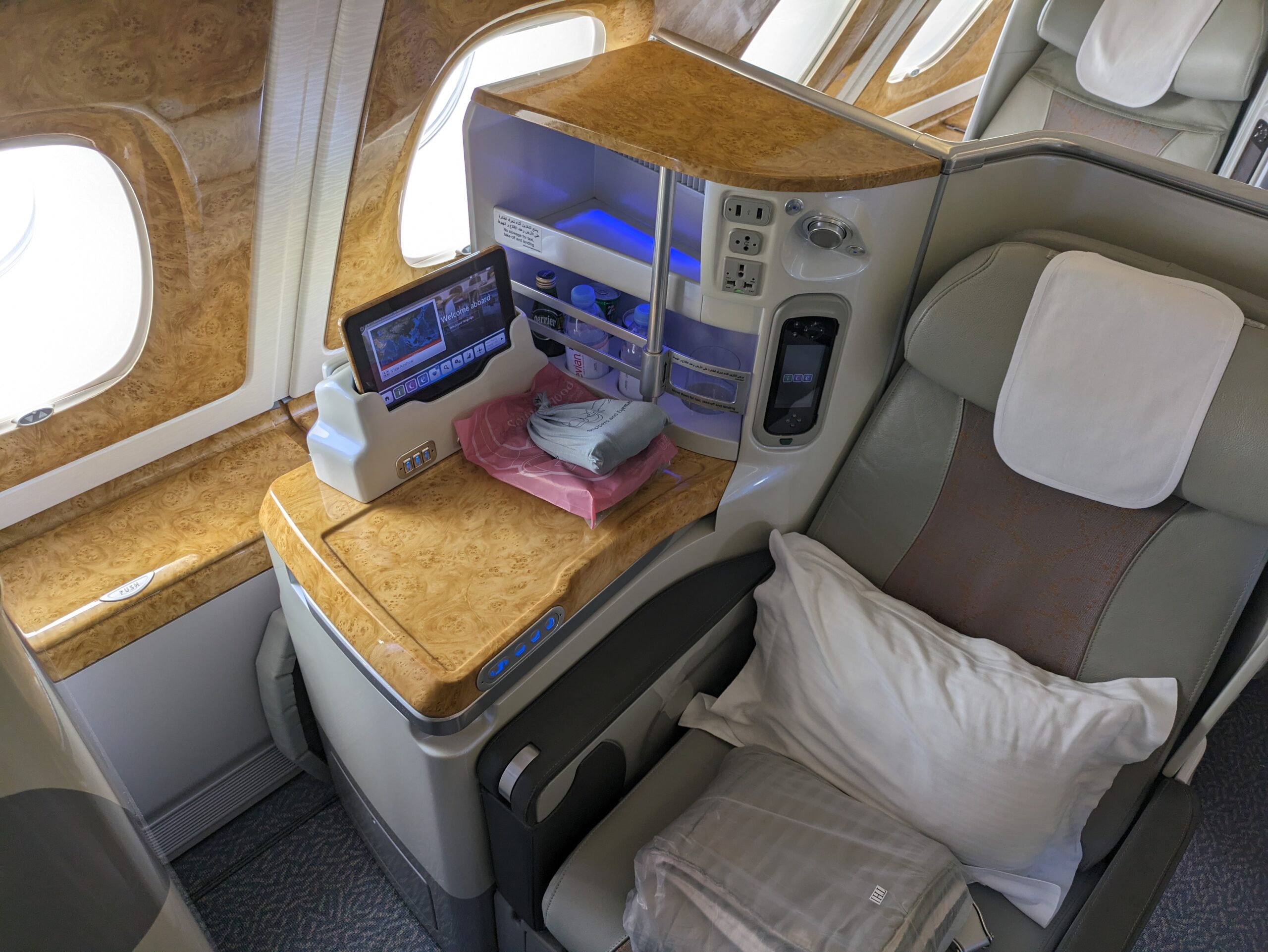 Emirates A380 Business Class