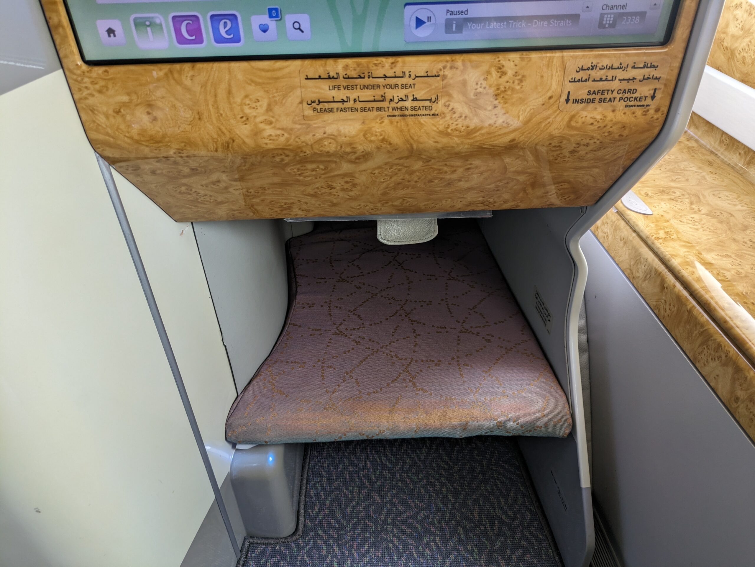 Emirates A380 Business Class