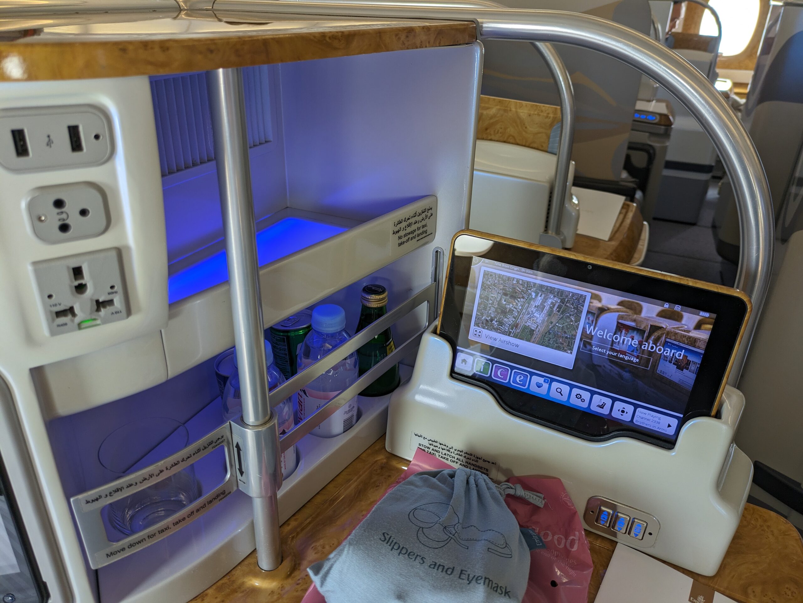 Emirates A380 Business Class