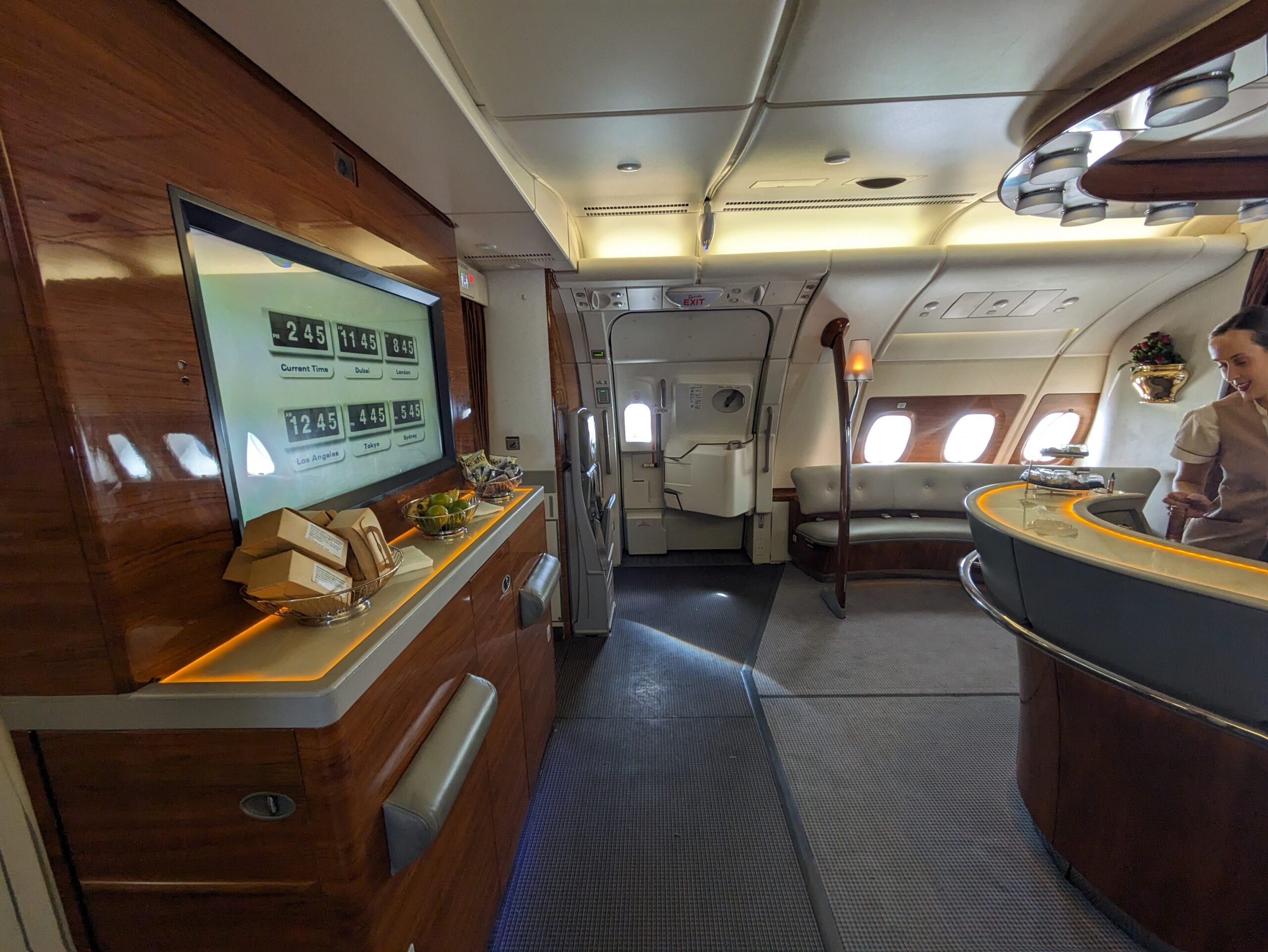 Emirates A380 Business Class